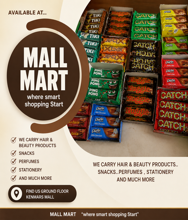 Assorted Chocolate Bars Display