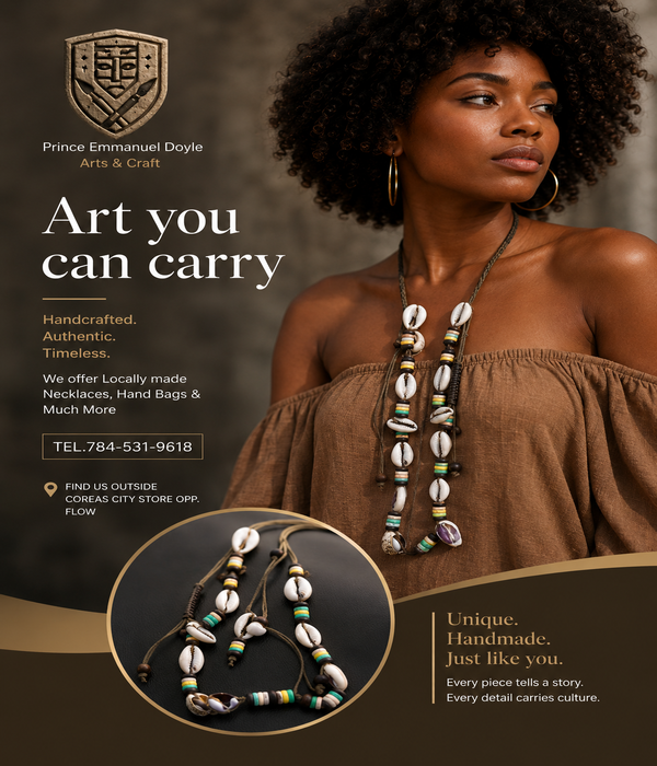 Cowrie Shell Statement Necklace