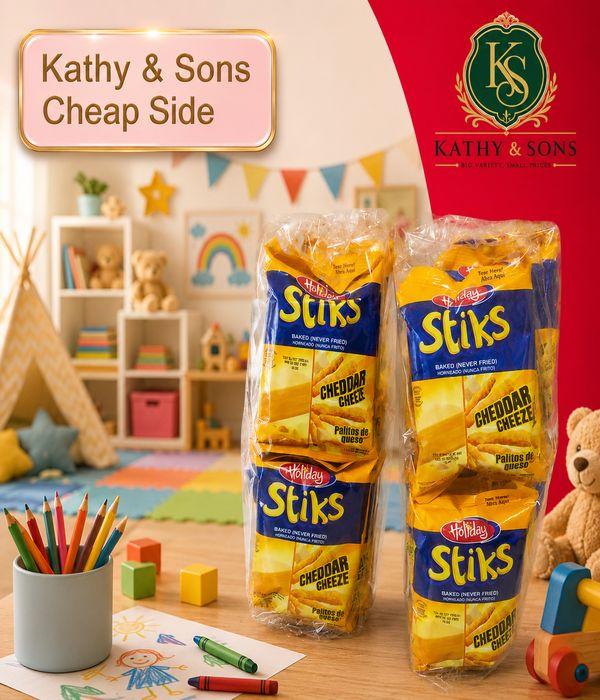 Holiday Stiks Cheddar Cheese Snacks