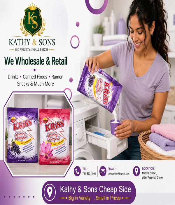 KRISS Powder Laundry Detergent
