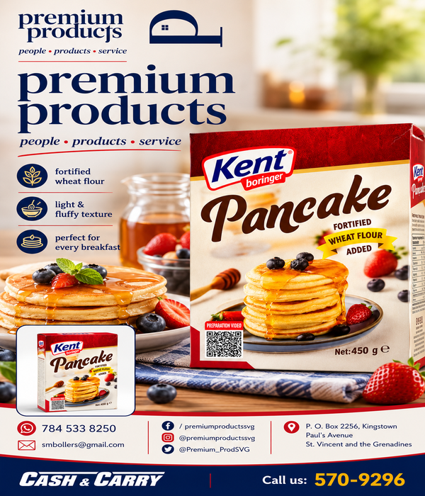 Kent Boringer Pancake Mix