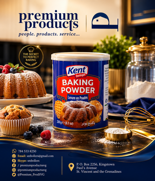 Kent boringer Baking Powder