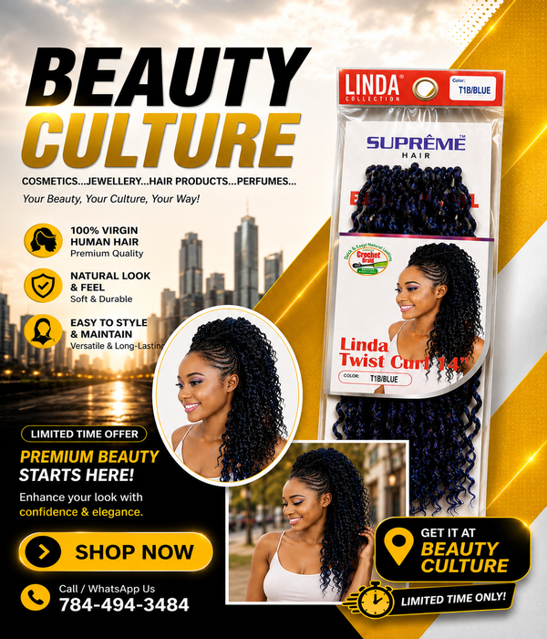 Linda Twist Curl 14'' Hair