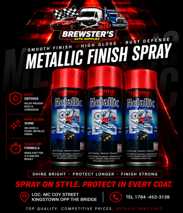 Metallic Finish Spray Paint