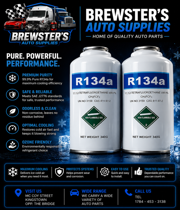 R134a Refrigerant Gas