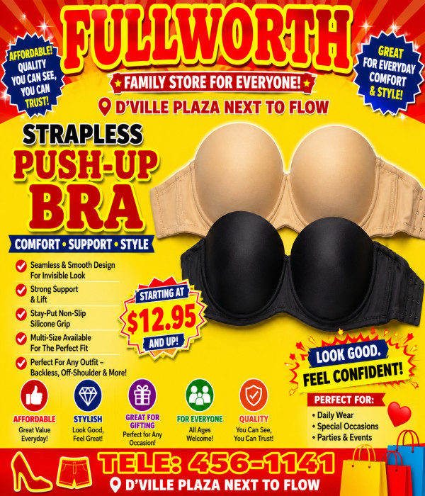 Strapless Push-Up Bras