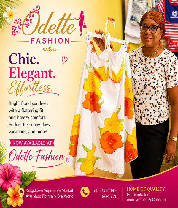 Tropical Blossom Sundress