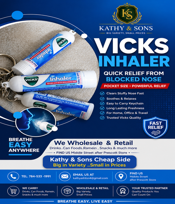 Vicks Inhaler Keychain