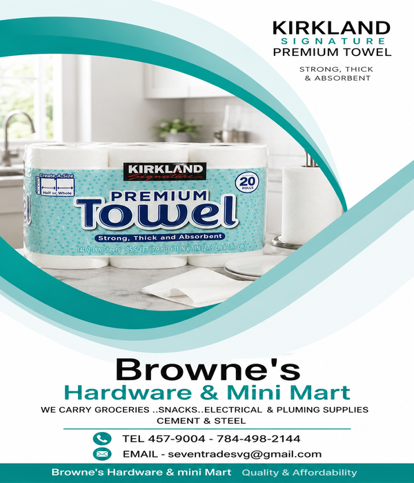 BHM Kirkland Premium Paper Towels Set