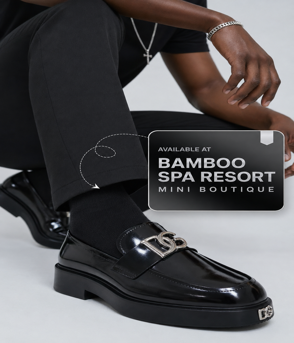 Black Patent Leather Dress Loafers