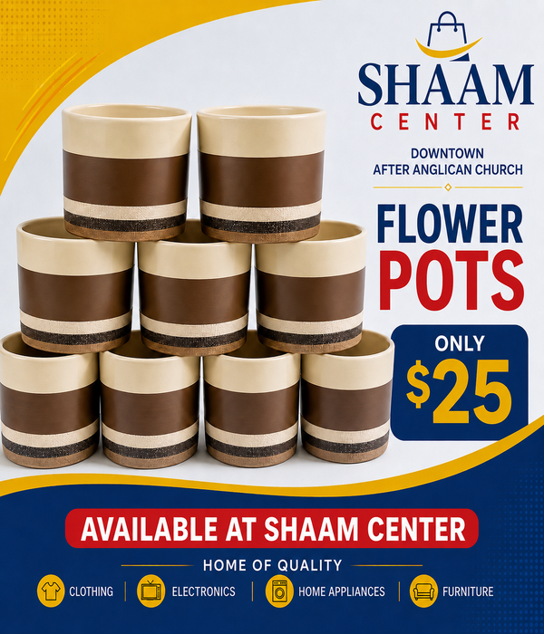 Ceramic Flower Pot Set