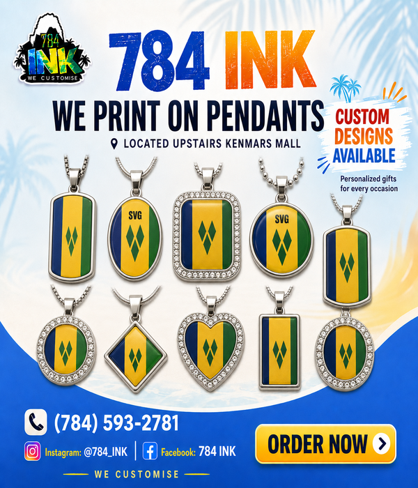 Custom Printed Pendants