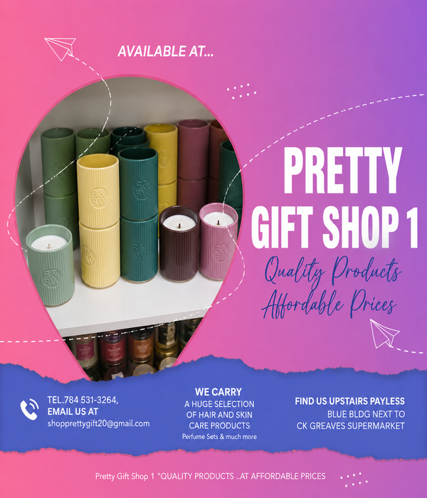 Decorative Ribbed Candle Collection