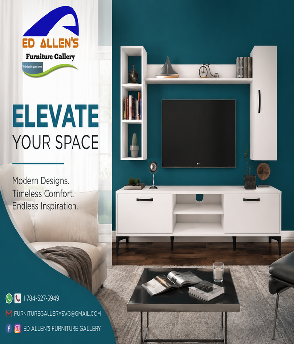 EAF Modern TV Entertainment Unit