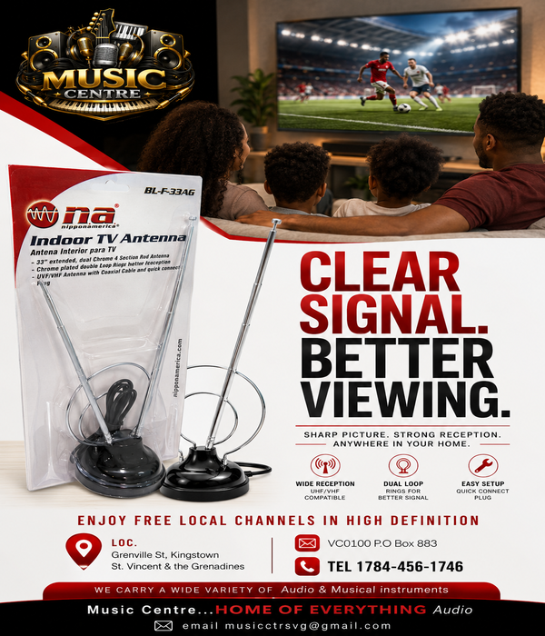 Indoor HDTV UHFVHF TV Antenna