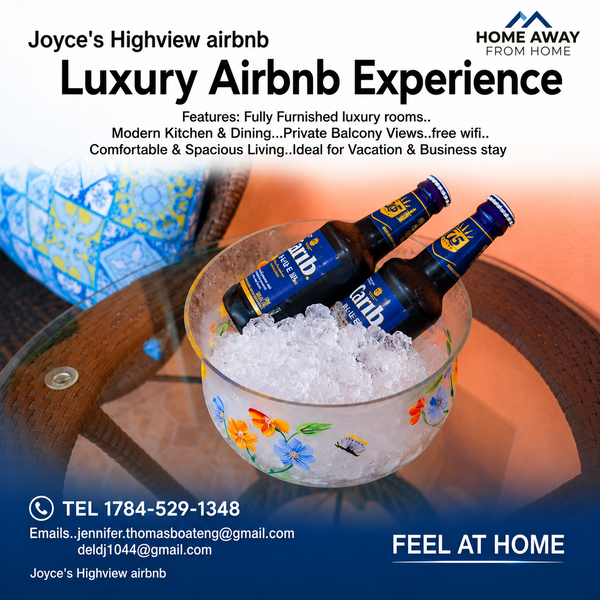 Joyce's Highview Airbnb – Complimentary Chilled Beverages for Guests