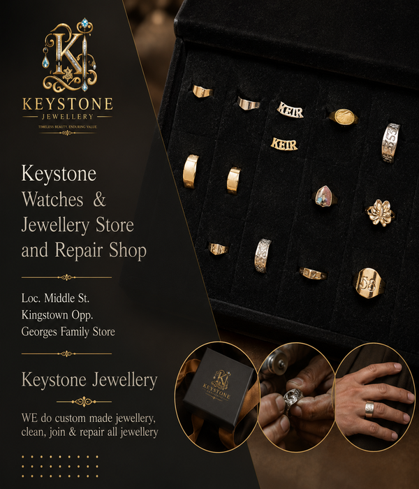 Keystone Jewellery Custom Name & Fashion Rings Collection