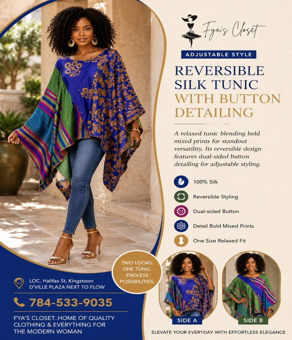 Reversible Silk Tunic