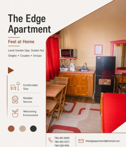 The Edge Apartment - Kitchenette & Dining Area - Image 1