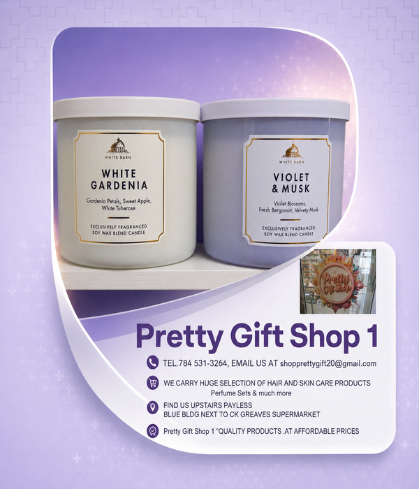 White Barn Scented Candles Collection