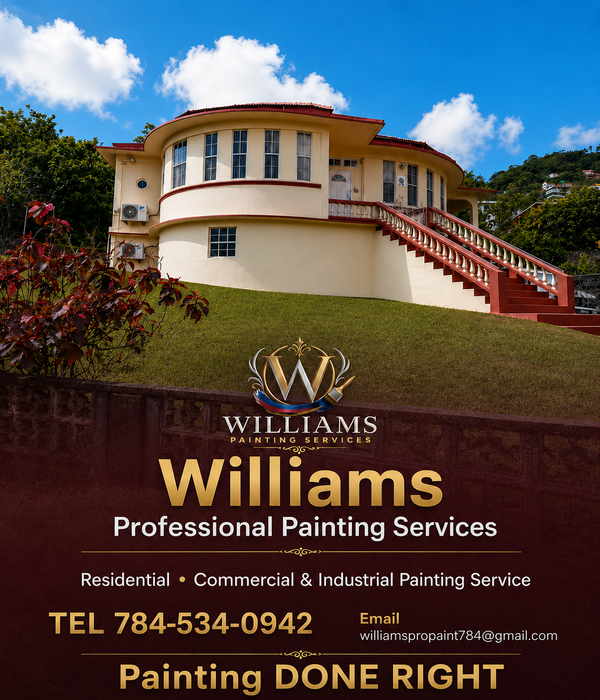 Williams Professional Painting Services – Luxury Exterior House Painting Cream Residence