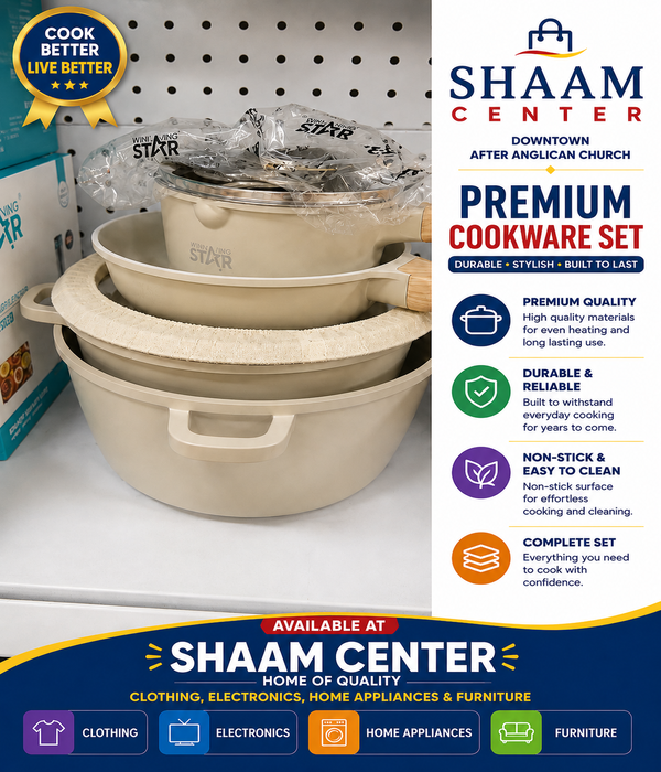 Winning Star Premium Non-Stick Cookware Set