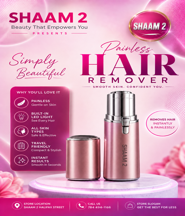 Women's Painless Electric Hair Remover Device