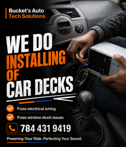 B.A.T.S- Car Audio Deck Installation