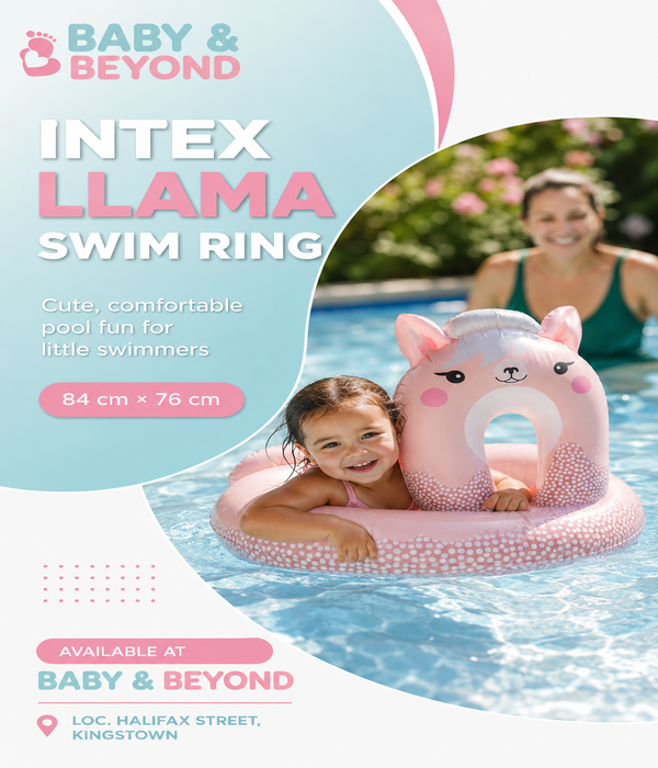 Baby & Beyond - Intex Llama Kids’ Swim Ring