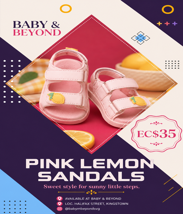 Baby & Beyond - Pink Lemon Girls' Sandals