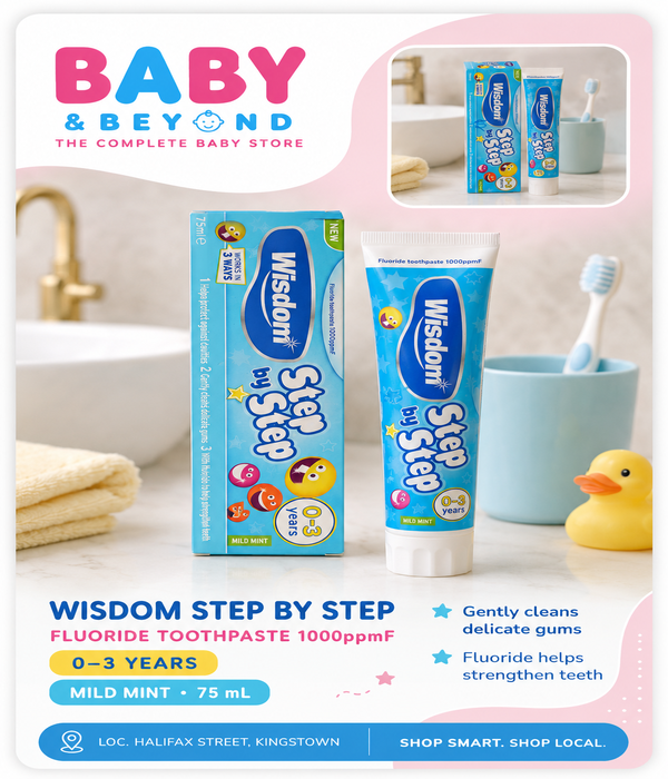 Baby & Beyond - Wisdom Step by Step Kids’ Fluoride Toothpaste