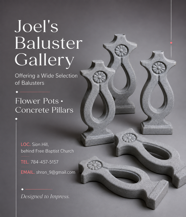 Joel’s Baluster Gallery – Ornamental Loop Concrete Balusters