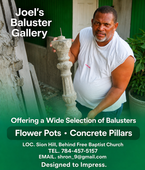 Joel’s Baluster Gallery – Ornate Concrete Baluster