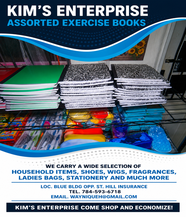 Kim's Enterprise- Assorted School Exercise Books