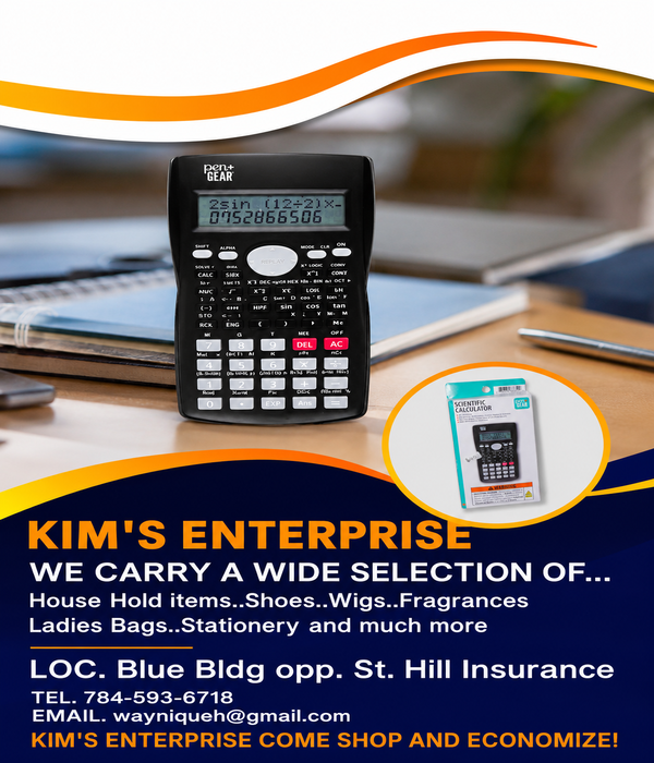 Kim's Enterprise- Pen+Gear Scientific Calculator