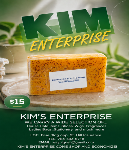 Kim's Enterprise- Turmeric & Kojic Brightening Soap - Image 1