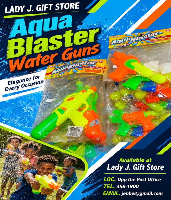 Lady J. Gift Store – AquaBlaster Kids’ Water Guns