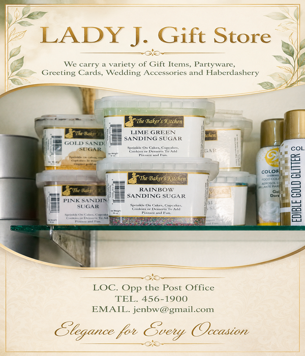 Lady J. Gift Store – Cake Decorating Sanding Sugar & Edible Glitter