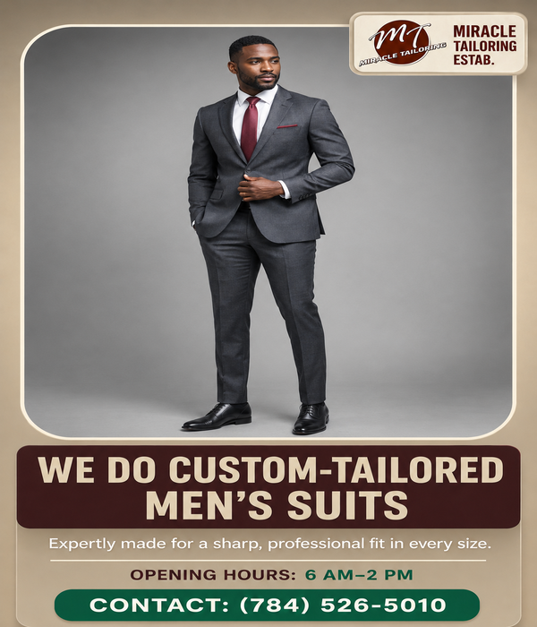 Miracle Tailoring Estab. - Custom-Tailored Men’s Suits