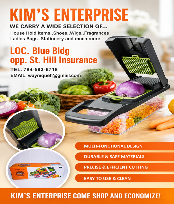 Multi-Function Vegetable Chopper & Slicer