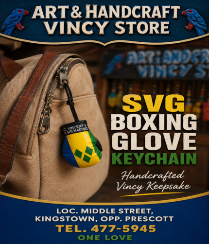SVG Boxing Glove Keychain - Image 1