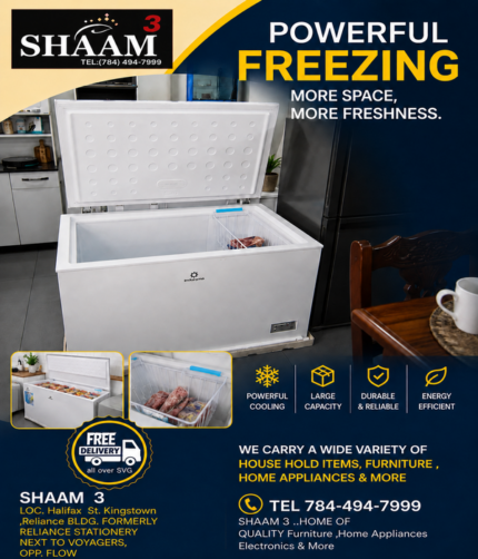 Shaam 3 - Indurama Large-Capacity Chest Freezer - Image 1