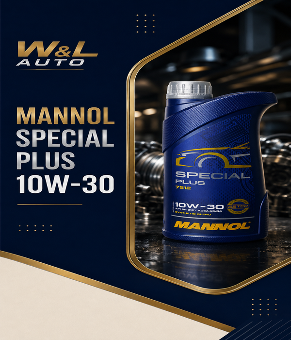 W&L AUTO – Mannol Special Plus 10W-30 Synthetic Blend Motor Oil