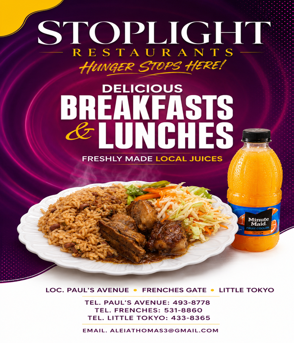 Stoplight Restaurants - Rice, Stewed Meat & Fresh Salad Lunch